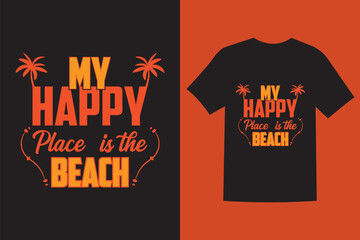 Summer T-shirt Design || Summer Vibes,
Awesome Summer T-shirt Design, Beach T-shirt Design.
