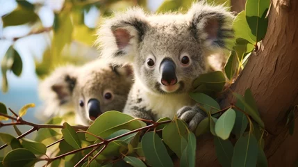 Fototapeten koala in tree © Nica