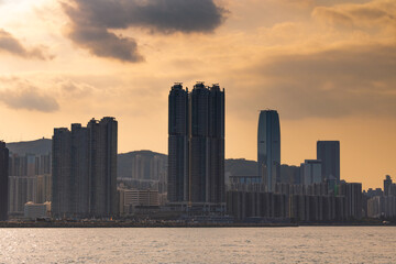 Hong Kong in Sunset