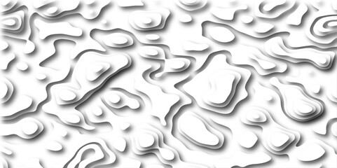 Topographic map. Geographic mountain relief. Abstract lines background paper texture Imitation of a geographical map shades .Topographic contour lines vector map seamless pattern vector illustration.