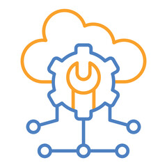 Cloud computing Icon