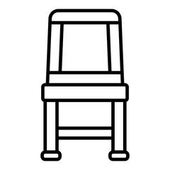 Camping chair Icon
