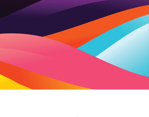 Iridescent gradient background. Kaleidoscopic gradient background. Light and shadow gradient background