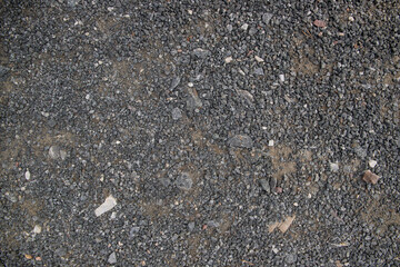 Rough texture with coarse-grained crushed stone.