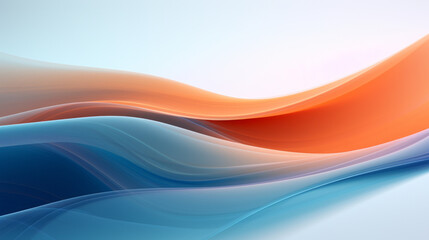 Fototapeta premium Dynamic Abstract Waves and Ripples