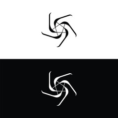 Circle vector logo template design . Circle icon . Circle silhouette