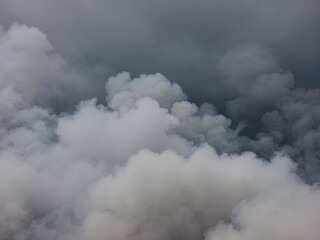 Fototapeta na wymiar Background of gray smoke. Generative AI