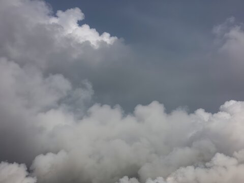Background of gray smoke. Generative AI