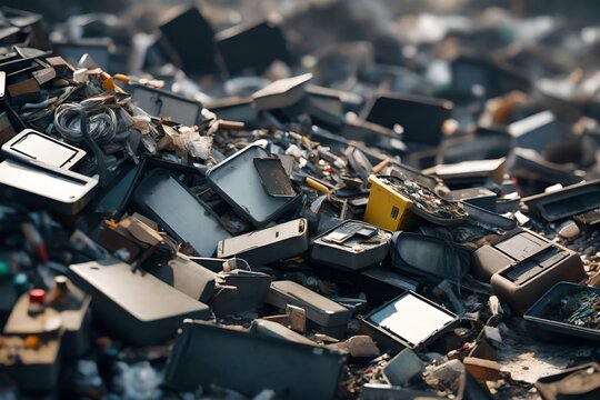 Electronic waste, which is also called e-waste, happens when people get rid of electronic devices they no longer want.  AI Generated