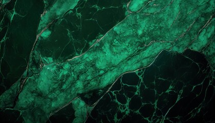 Abstract dark green natural stone marble texture,  luxury tile surface background	
