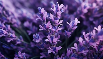 lavender flowers background - obrazy, fototapety, plakaty