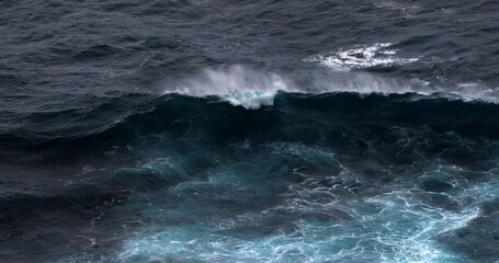 Waves in Atlantic Ocean, Porto Moniz, Madeira Island Portugal