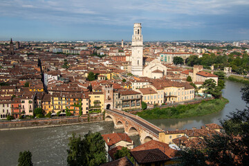 Fototapeta premium Verona overview