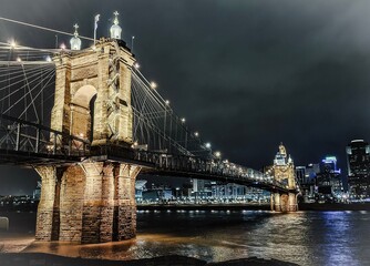 Roebling Bridge Cincinnati Ohio