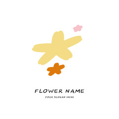 dynamic flower logo for company