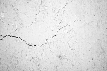 Crack in the wall. Abstract background.