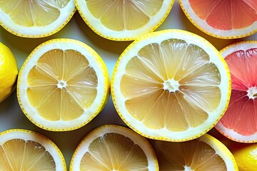 lemon slices background