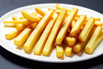 french fries in a white bowl