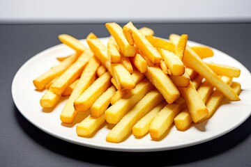 french fries in a white bowl