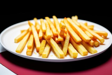 french fries in a white bowl