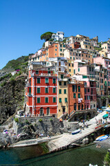 Fototapeta na wymiar Cinque Terre - 5 small locations