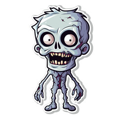 Spooky Zombie Kawaii Halloween