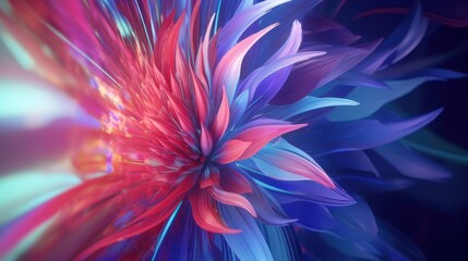 Immersive journey through vibrant colors and intricate patterns, capturing the essence of ethereal dreams.