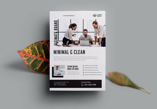 Minimal Corporate Flyer Template