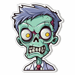 Spooky Zombie Kawaii Halloween