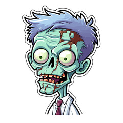 Spooky Zombie Kawaii Halloween