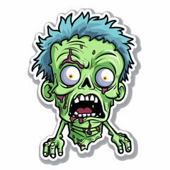 Spooky Zombie Kawaii Halloween