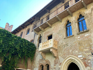 Juliet house in the italian city of Verona