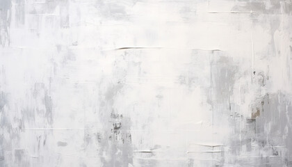 Abstract white oil paint brushstrokes texture pattern contemporary painting wallpaper background