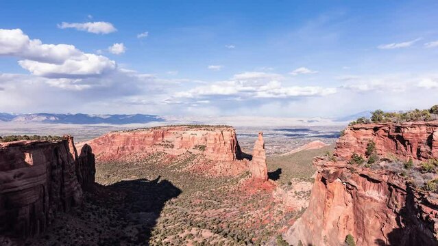 Time Lapse - Clouds over Colorado National Monument