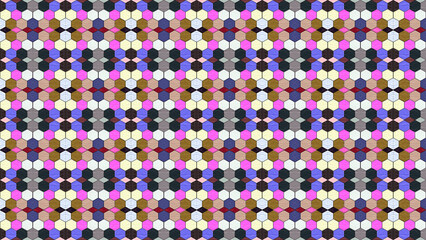 hexagon abstract pattern background wallpaper
