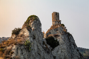 ruins of the old castle