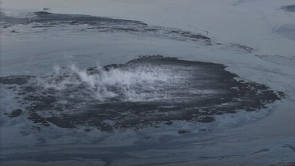 The center of the Sidoarjo hot mudflow or Lapindo mudflow is the result of a mud volcano eruption in Porong sub-district, Sidoarjo, East Java, Indonesia which erupted since May 2006.