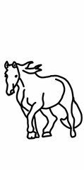 Obraz na płótnie Canvas horse icon