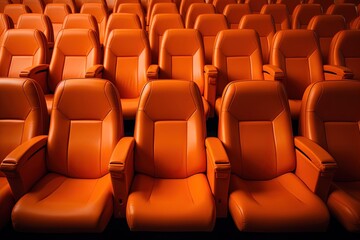 Orange Seat Theater Cinema