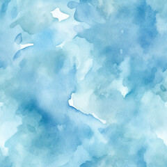 light blue watercolor background, ai generated