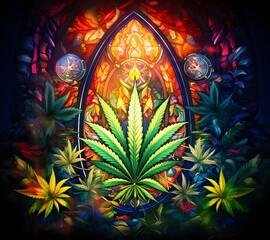 Cannabis Kaleidoscope: Exploring the Healing Green