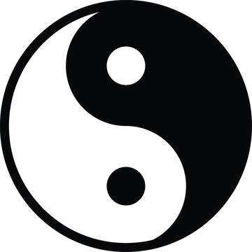 Tai Chi symbol icon.