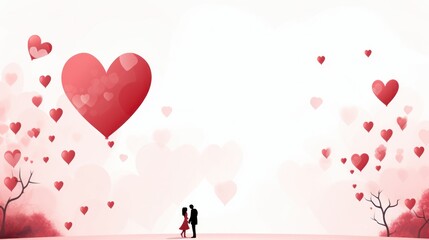 Design template for Valentine Day