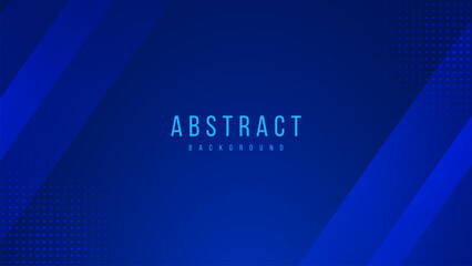 abstract dark blue background banner design