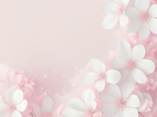 Naklejka na ściany i meble pink blossom background