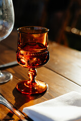Vintage Drinking Glass