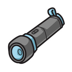 Flashlight Home Electronic Clipart
