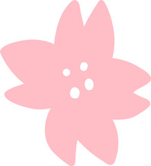 Japan Cherry blossom flower illustration