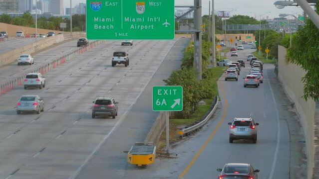 Miami - I95 South Exit 6A - Static