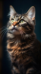 Fototapeta premium portrait of a cat
